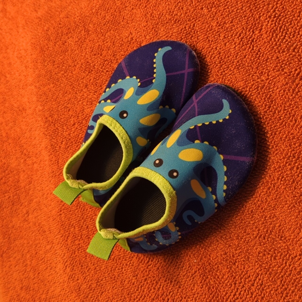 Water Booties, Aqua Socks For Toddler, Size 5.5